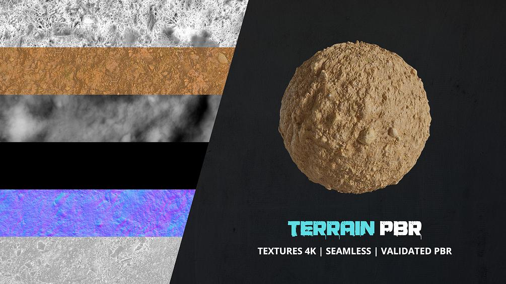 Textures Terrain 4k Pbr 016