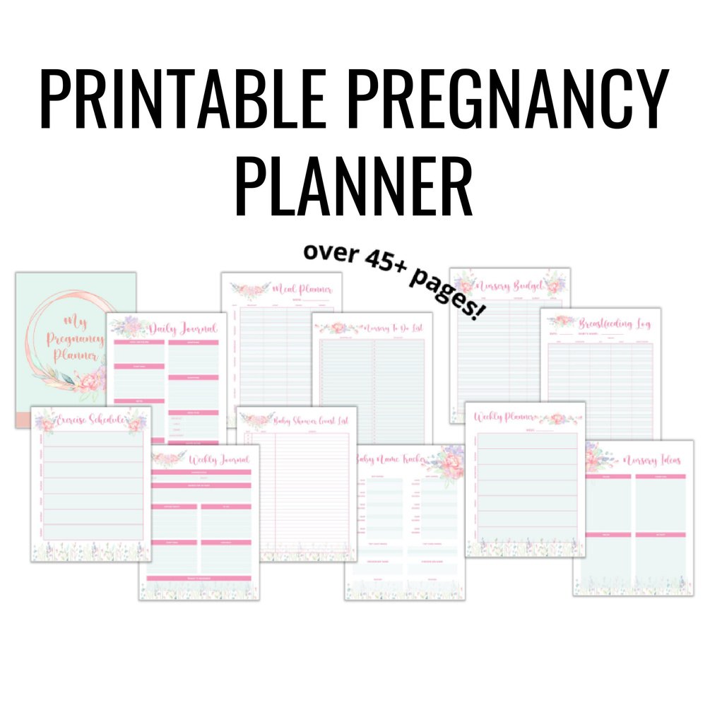 The ultimate pregnancy planner 20 birth affirmation cards