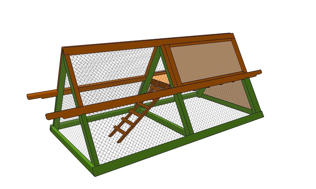 Aframe Chicken Coop Plans