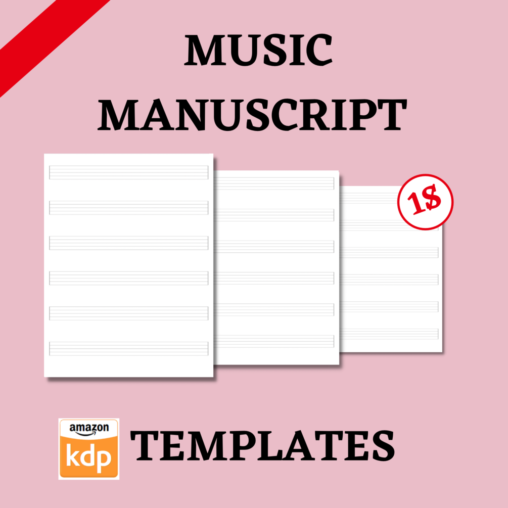 Music Manuscript book Interior