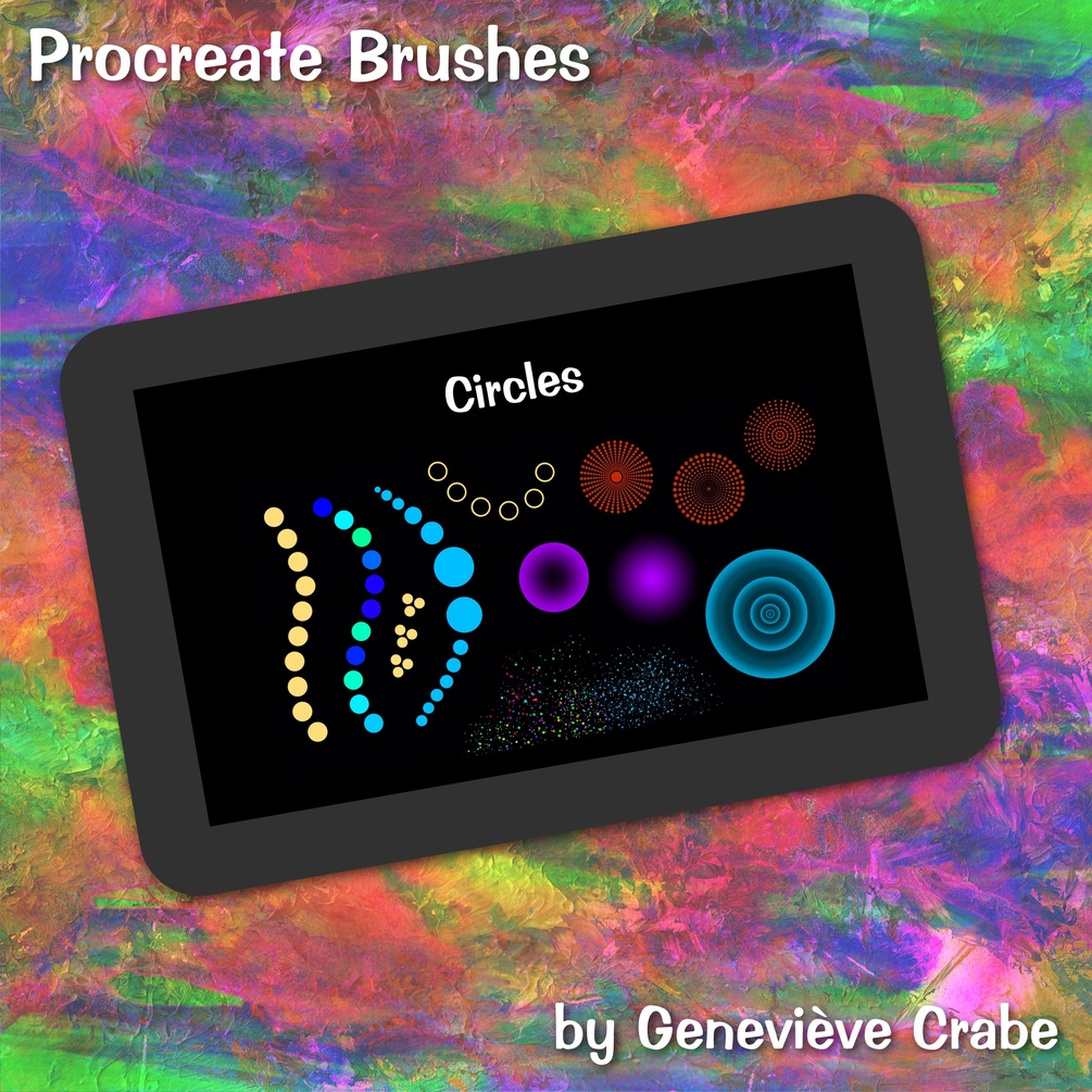 Circle brushes for Procreate
