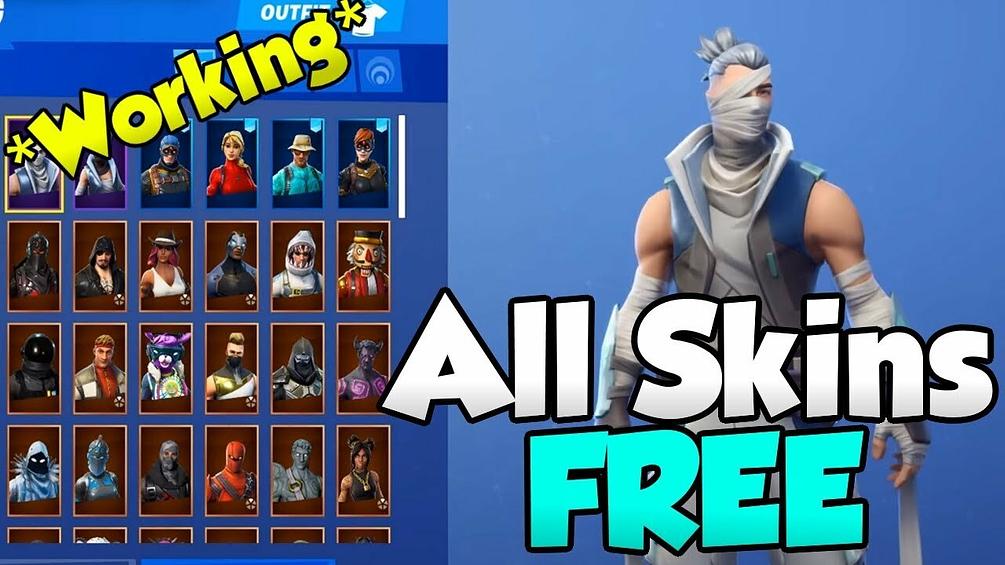 how to get old fortnite skins for free code