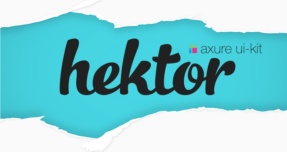 Hektor Axure UI Kit