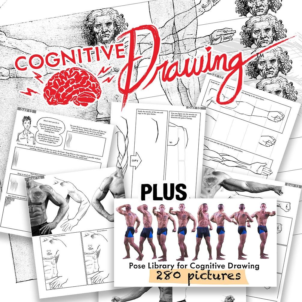 Cognitive Drawing + Photo Reference Library