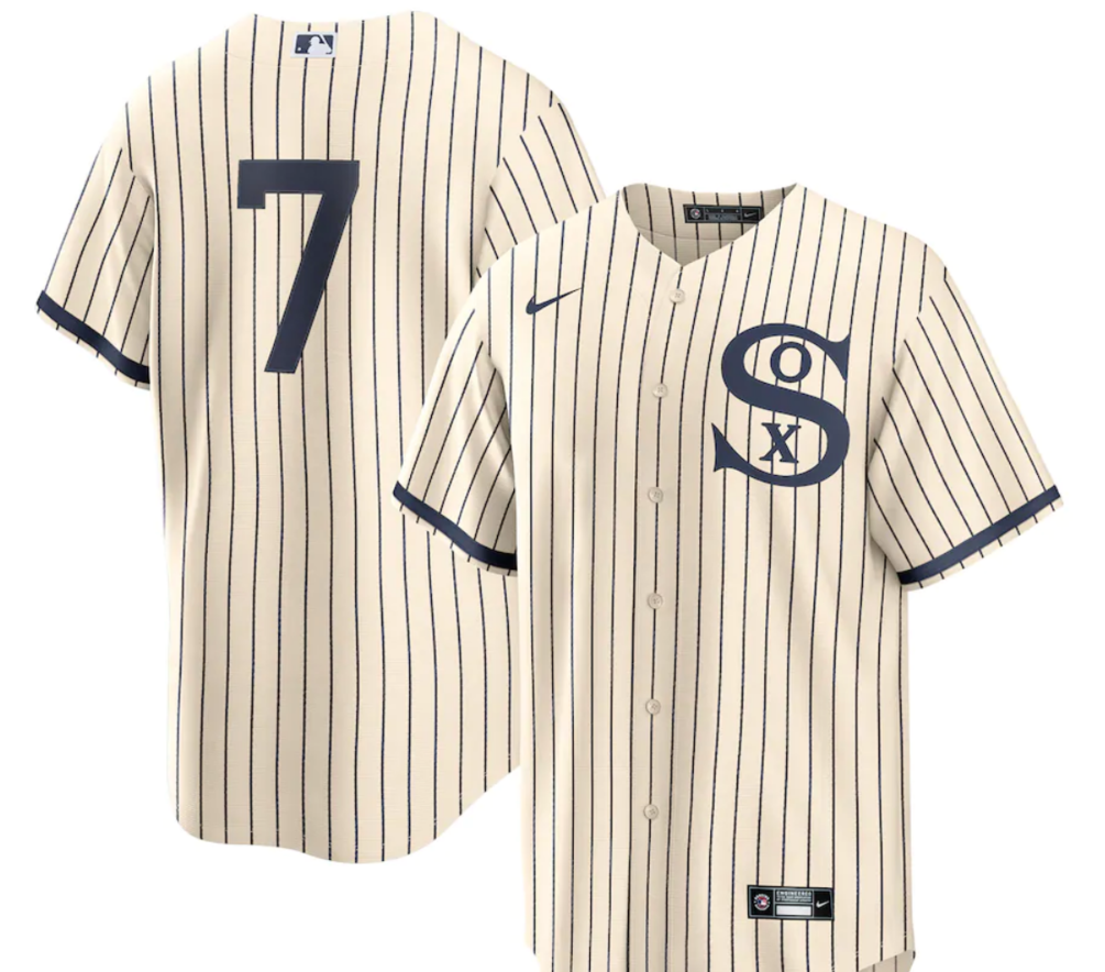 Tim Anderson Chicago White Sox Cream Field of Dreams Jersey