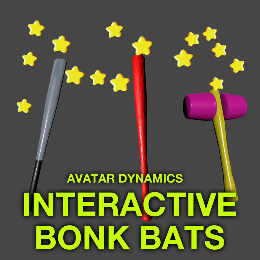 VRC] INTERACTIVE BONK! | DINK DONK! Bonk your friends!