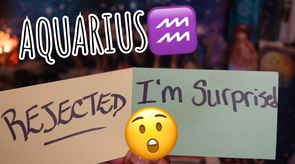 AQUARIUS♒️ ️😲TRIPLE 👊🏾! YOU'RE GIVING THEM THE REJECTION & SHOCK OF A