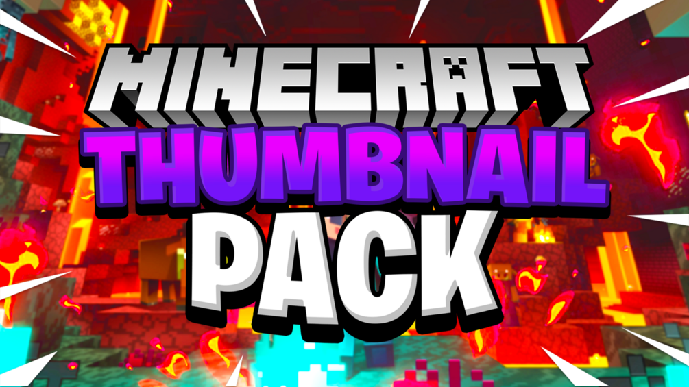 MINECRAFT Thumbnail Pack