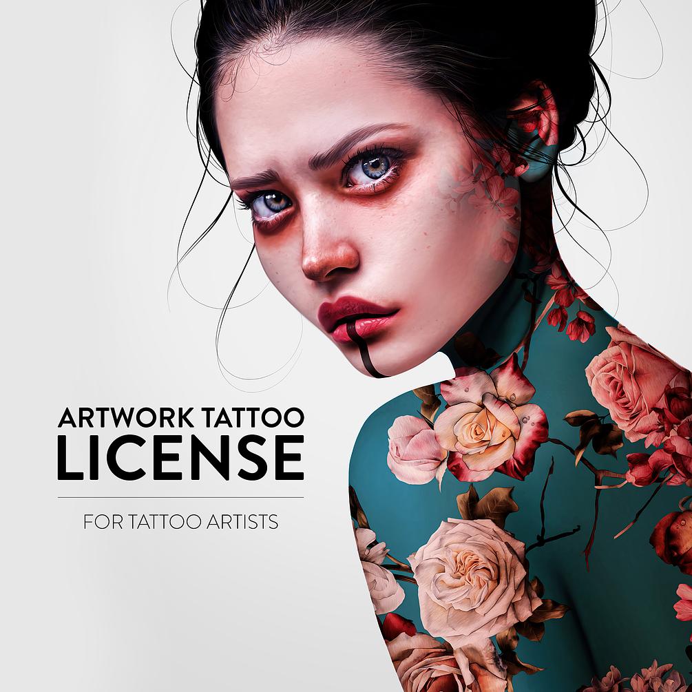 Artwork Tattoo License for Tattoo Artists