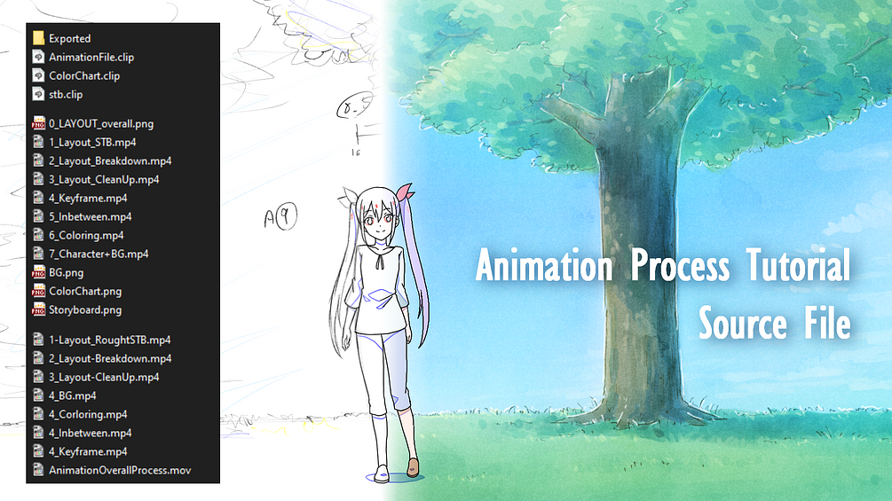 Animation Process SourceFile+Video