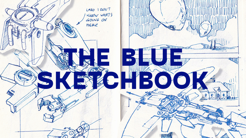 The Blue Sketchbook