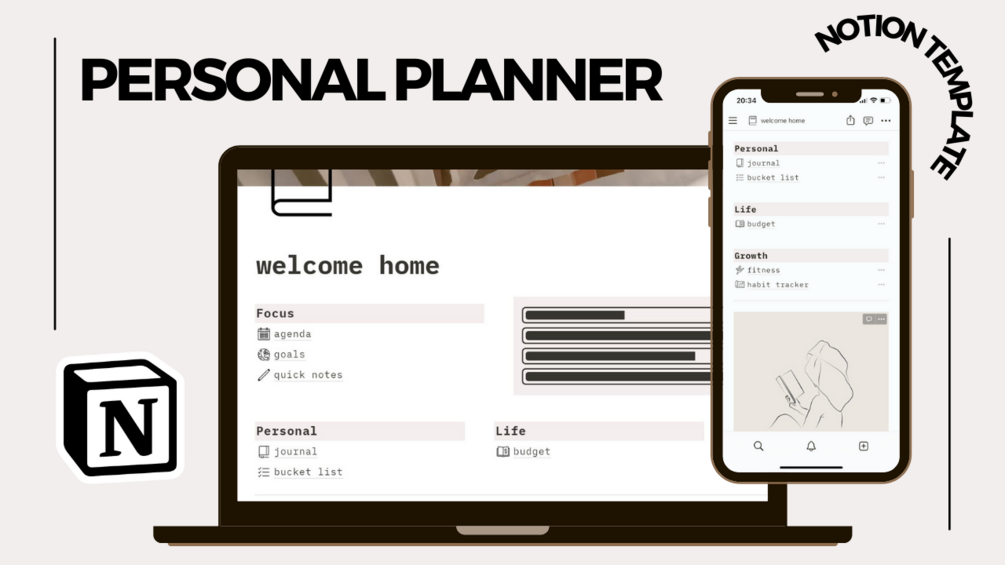 Personal Planner Notion Template