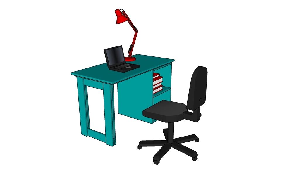Small Desk Plans