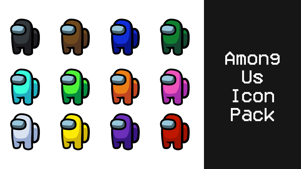 Among Us Characters Illustrations / Icons / Art (SVG & PNG)