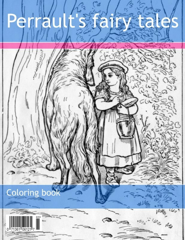Perrault's coloring fairy tales