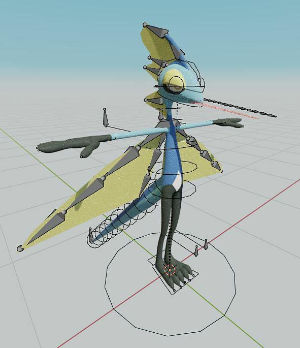 Free Blender model Inteleon