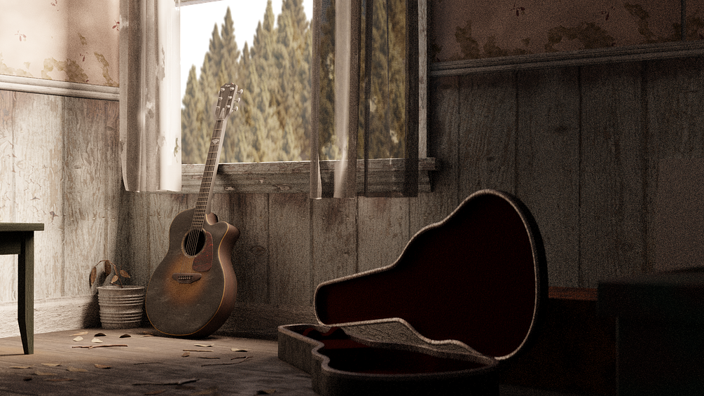 Blender Last of Us Ending Part II CYCLES Engine