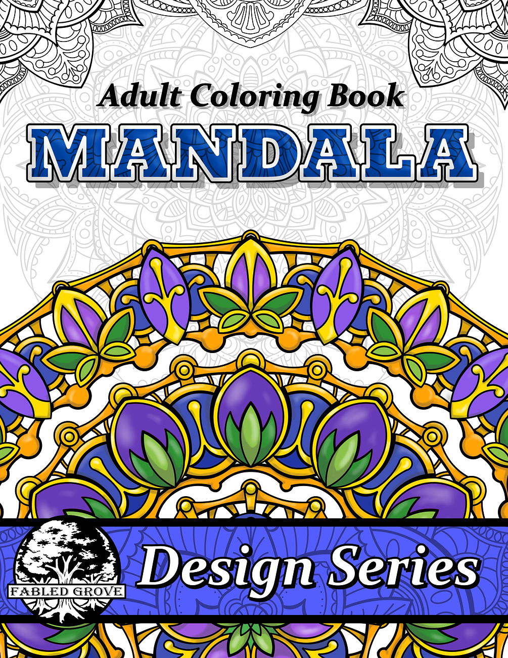 Mandala Coloring Book with 50 Printable pdf. Images