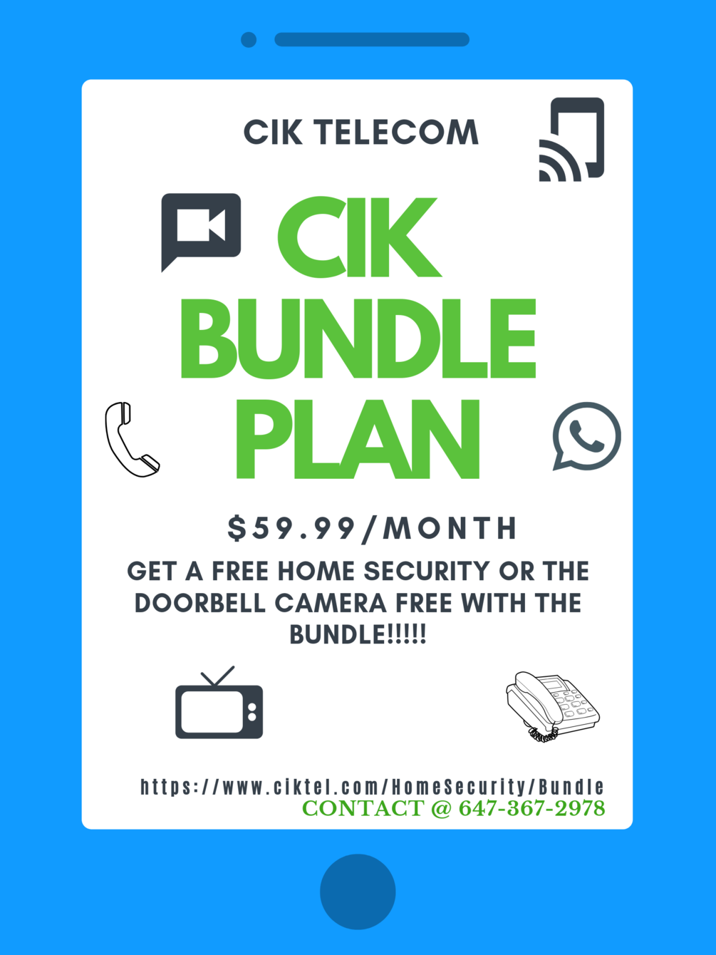 75Mbps Home Internet Home Phone TV Package 59 99 Get FREE Home 