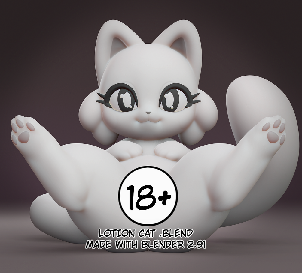 3d Lotion Cat Blend