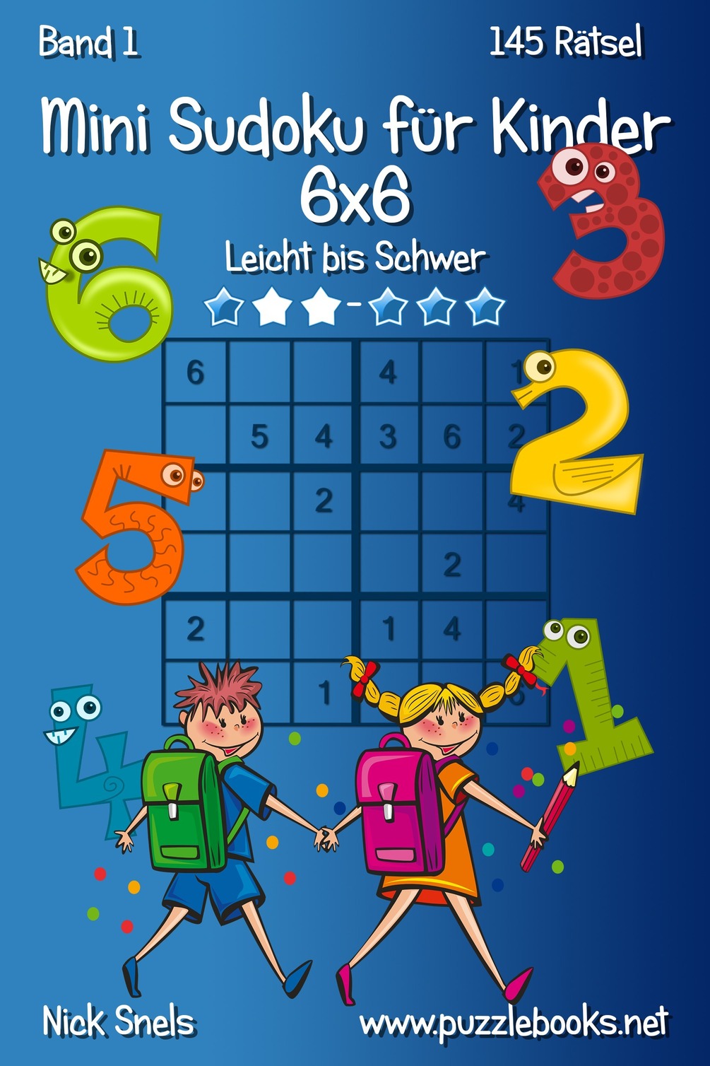 Mini sudoku f r kinder 6x6 leicht bis schwer band 1 145 r tsel
