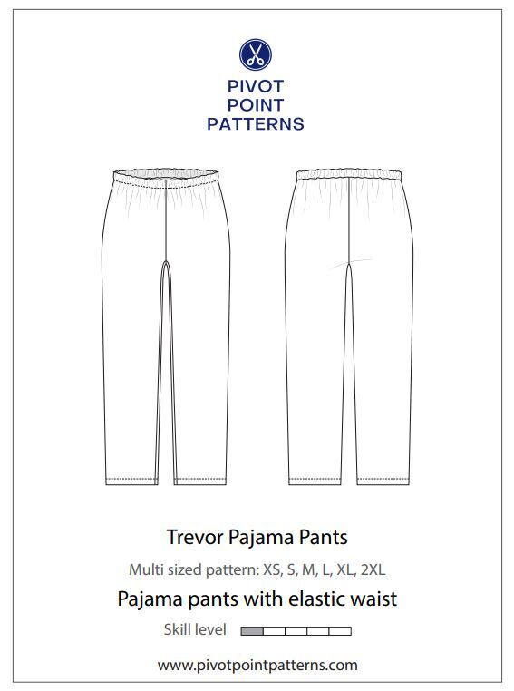 Free Pajama Pants Pattern