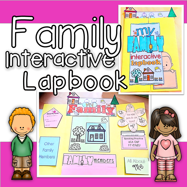 My Family Interactive Lapbook