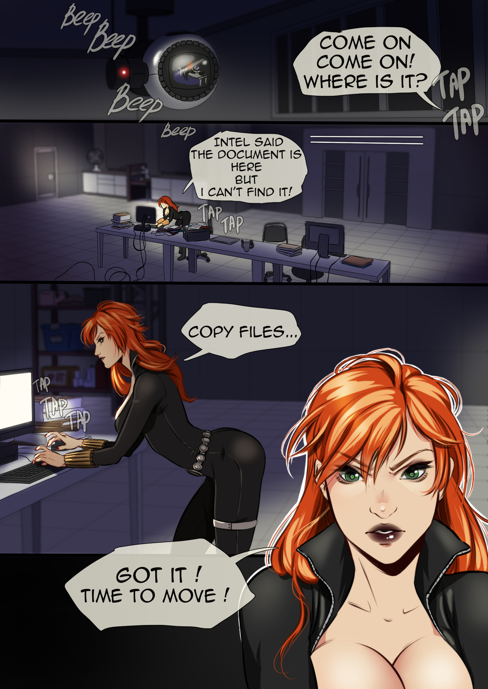 Black Widow s End Is Finished 10 PAGES 