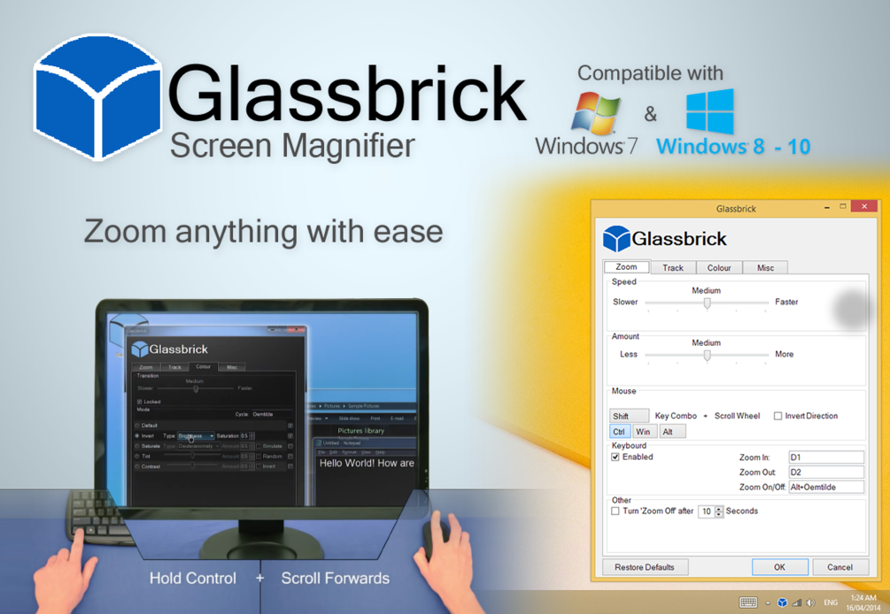 Glassbrick Screen Magnifier