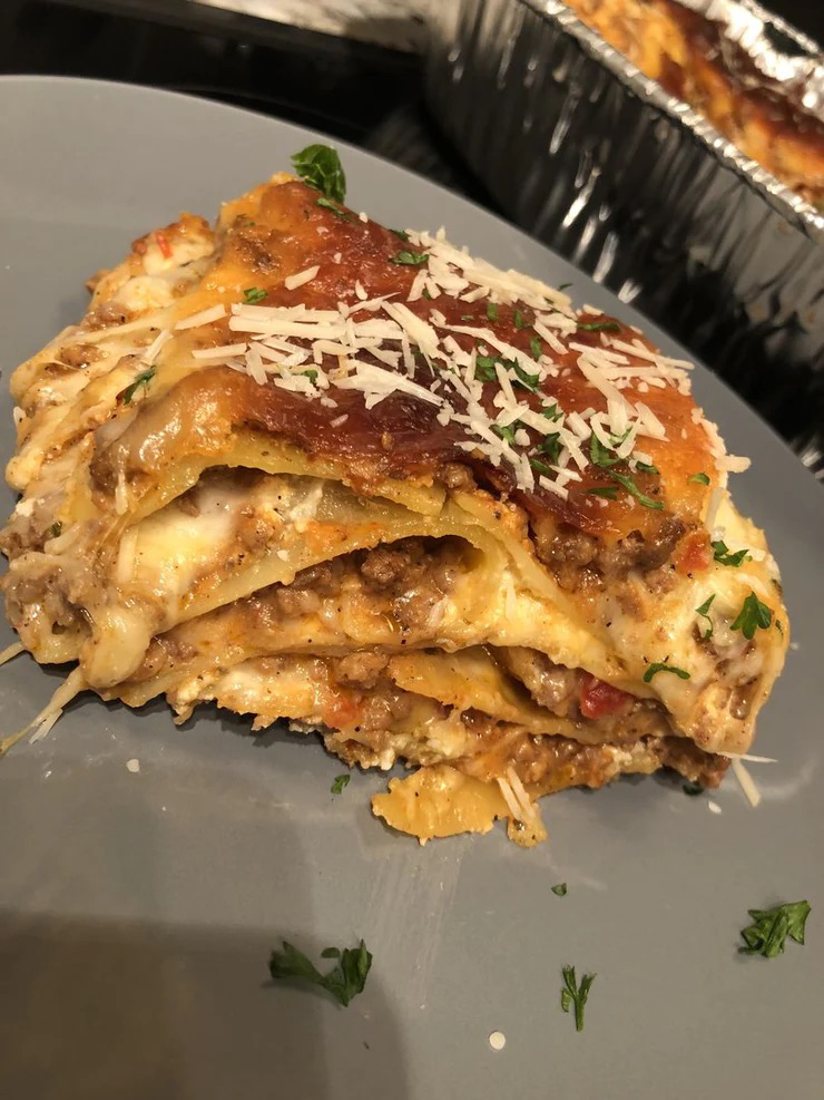 Beef Lasagna with Vodka Sauce Recipe