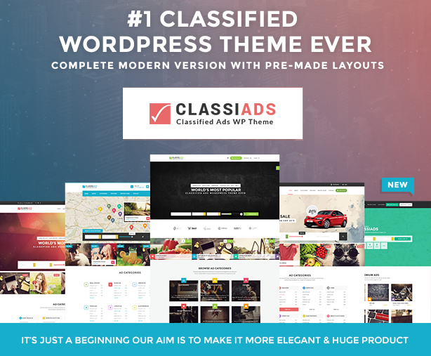 ClassiadsClassified Wordpress Theme