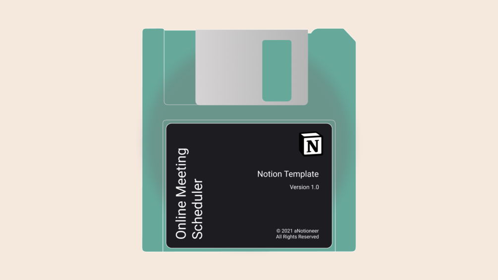 Online Meeting Scheduler Notion Template