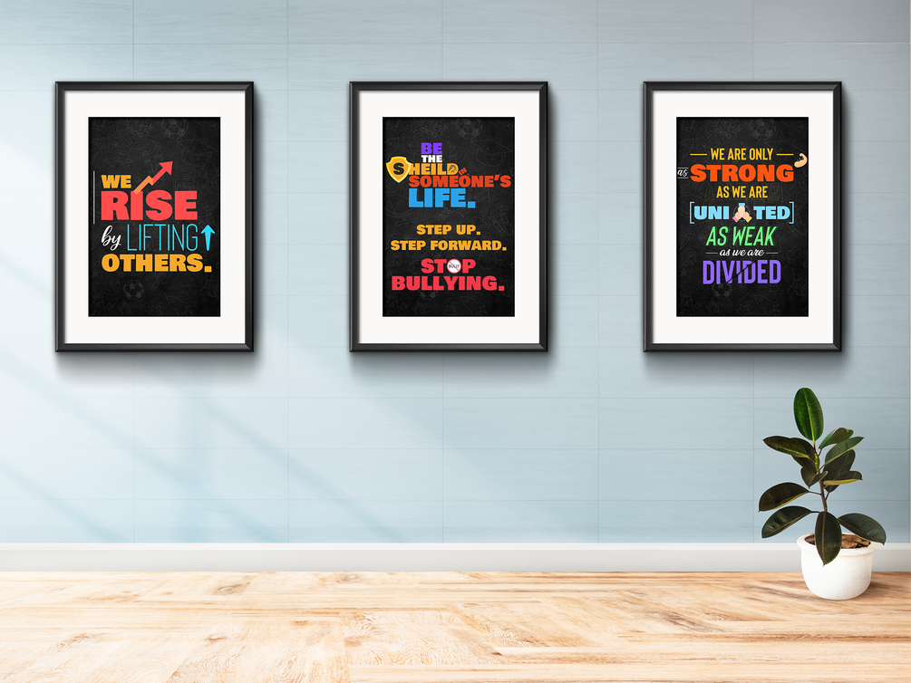 Anti Bullying Teacher Classroom Wall Art, Wall Art Printable, Teacher