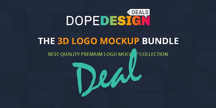 Download The 3D Logo MockUp Bundle