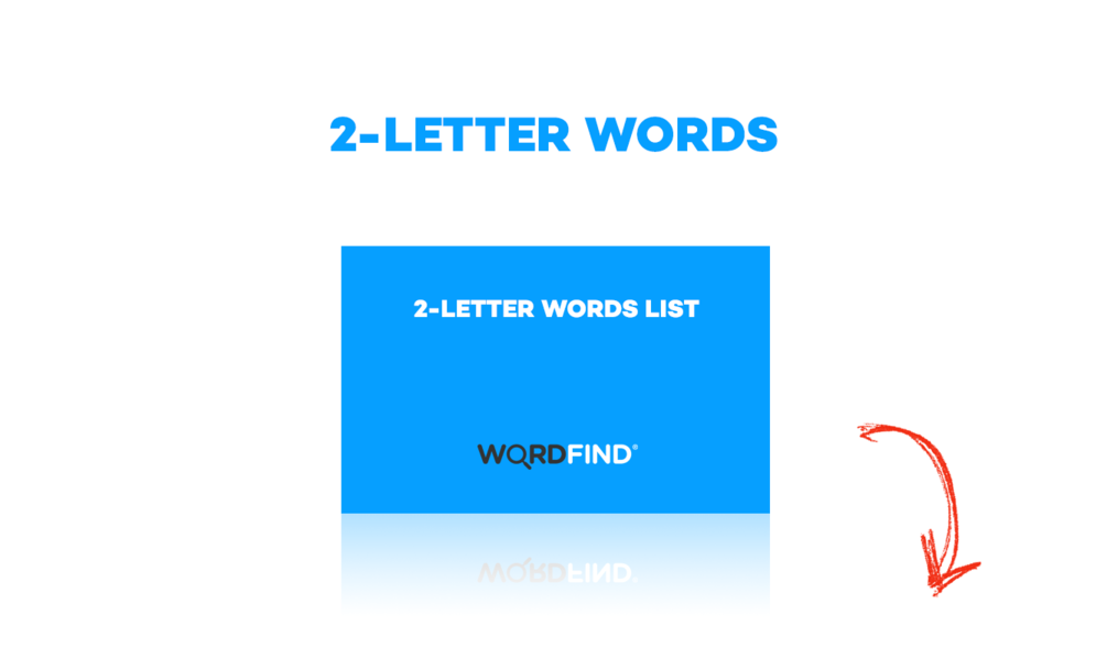 Printable 2 Letter Word List