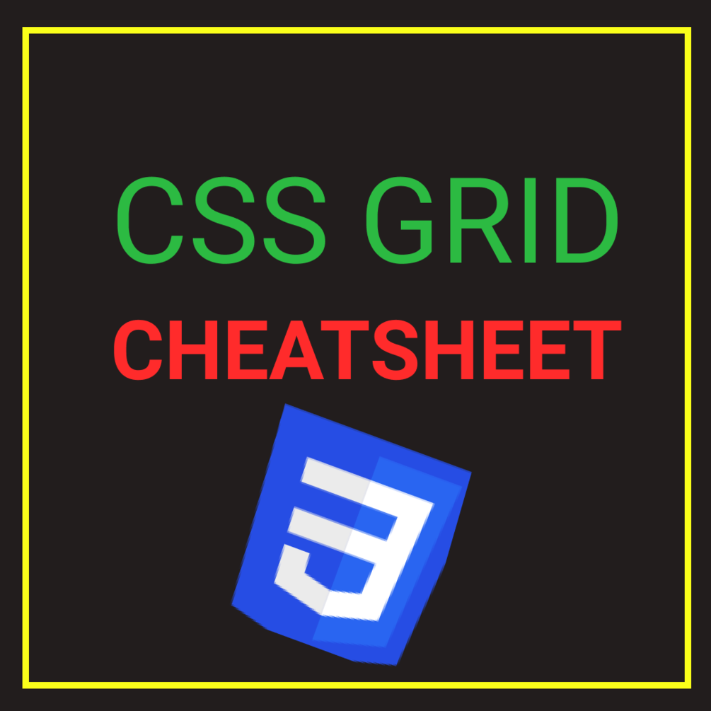 CSS GRID CHEATSHEET