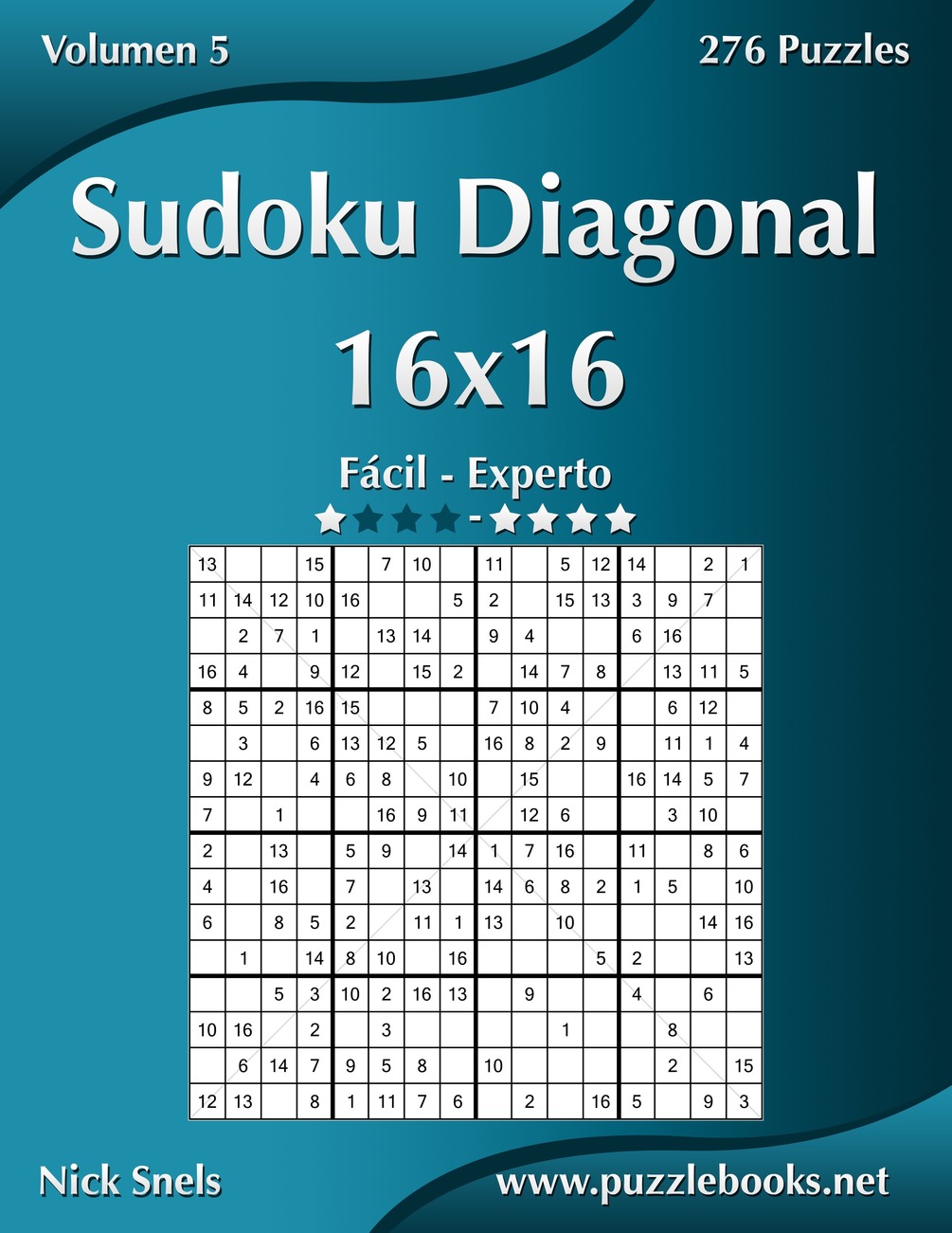 sudoku-diagonal-16x16-de-f-cil-a-experto-volumen-5-276-puzzles