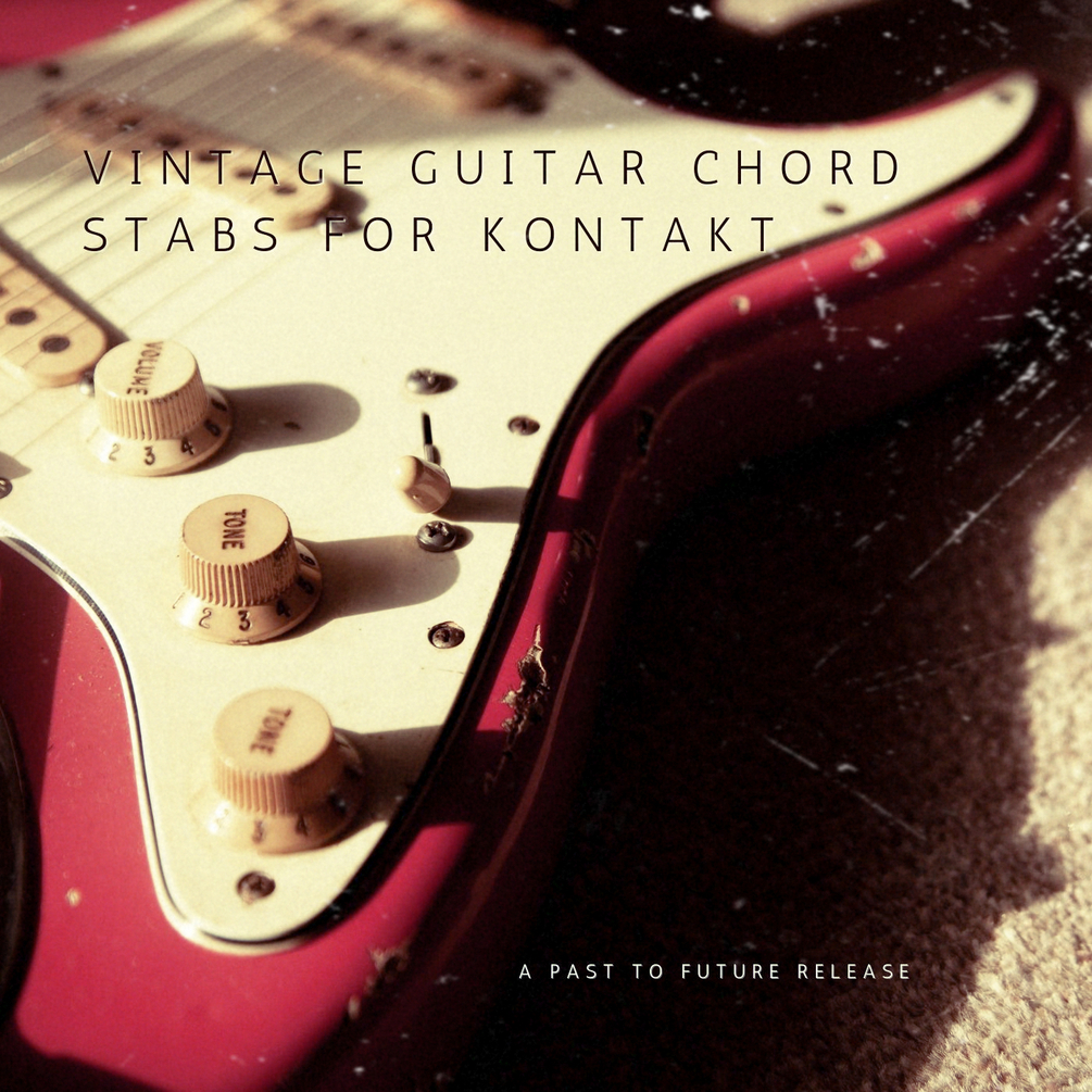 Vintage Guitar Chord Stabs For Kontakt