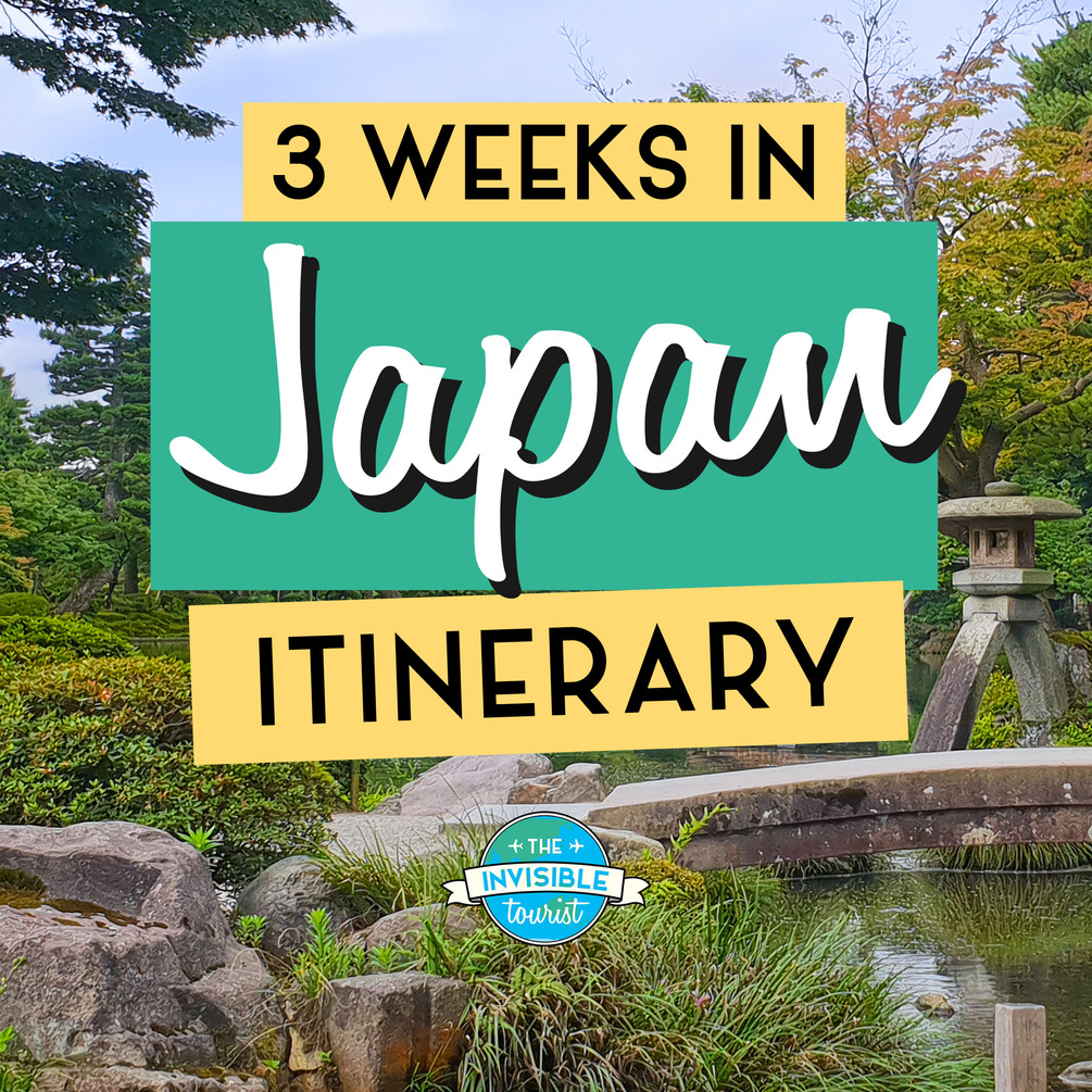 3 Weeks in Japan Itinerary PDF