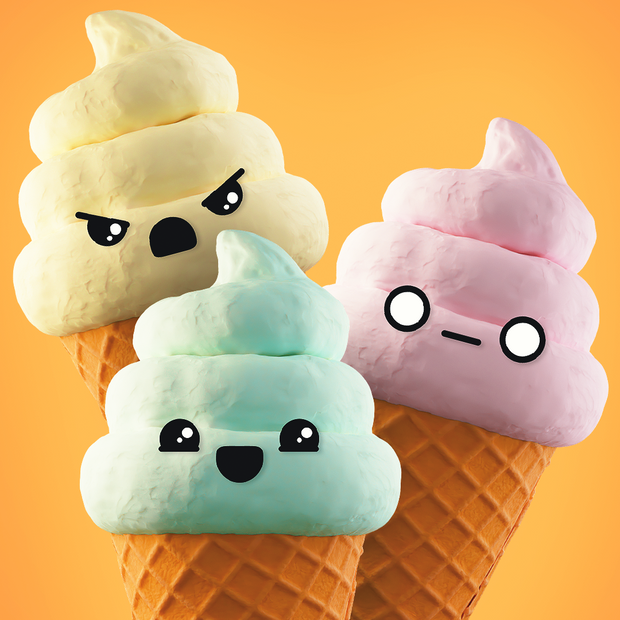 Blender 3D Free Ice Cream Project Files