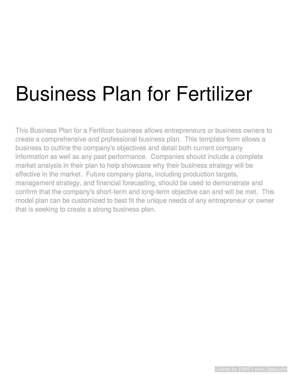 Is organic fertilizer business profitable picture