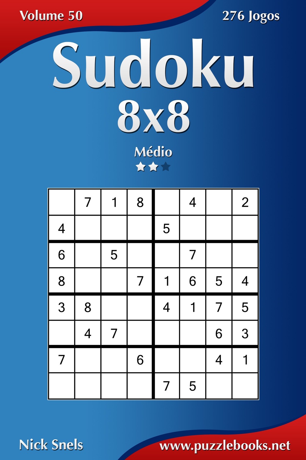 Sudoku 8x8 M dio Volume 50 276 Jogos