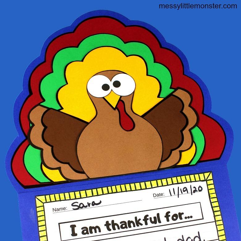 Thankful Turkey Printable