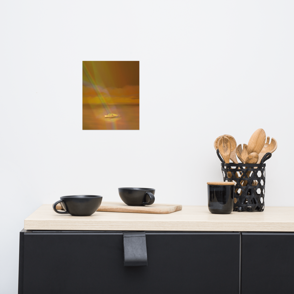 Under the rainbow Poster image mockup