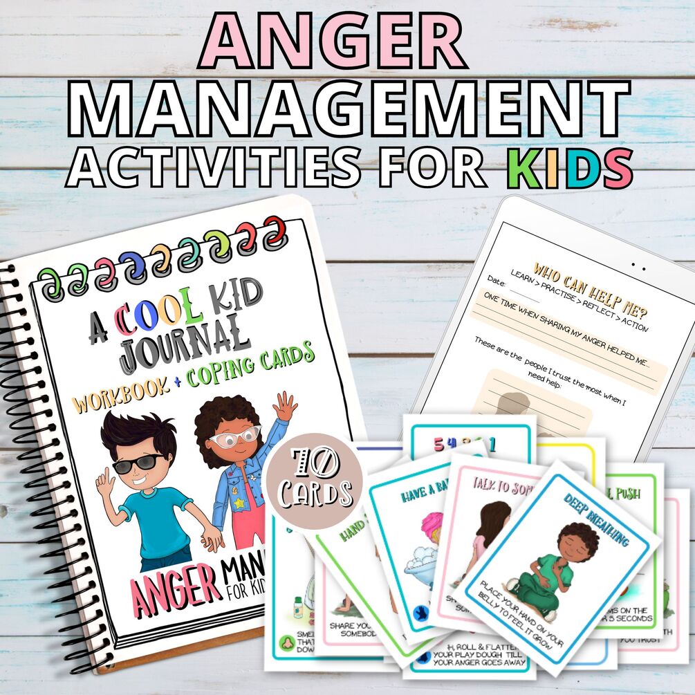 Cool Kid Journal (Anger Management Activities for Kids + 70 Calm Down