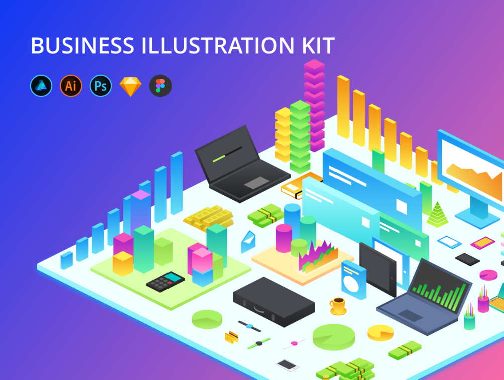 Business Illustration Kit