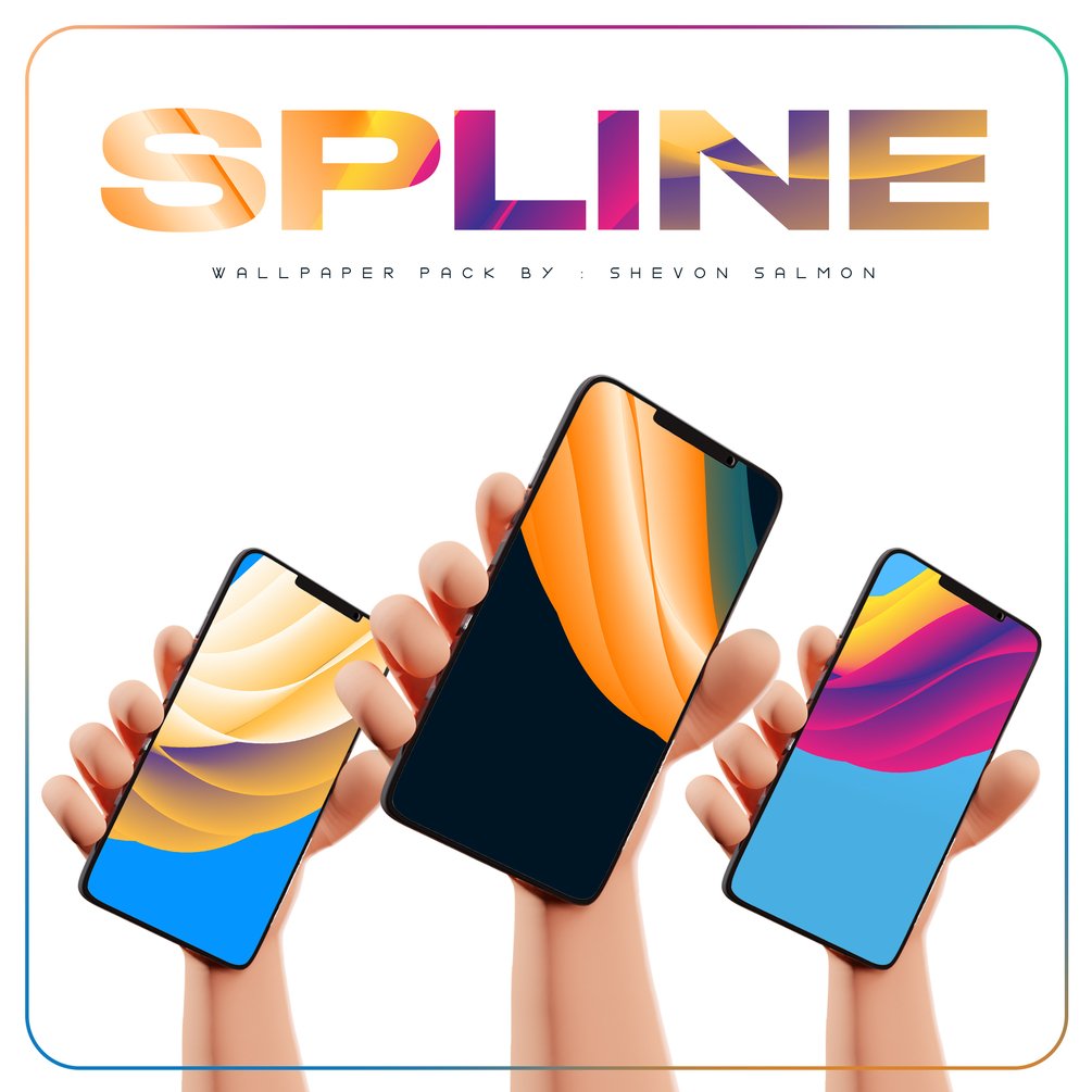 Spline Wallpaper Pack by Shevon Salmon