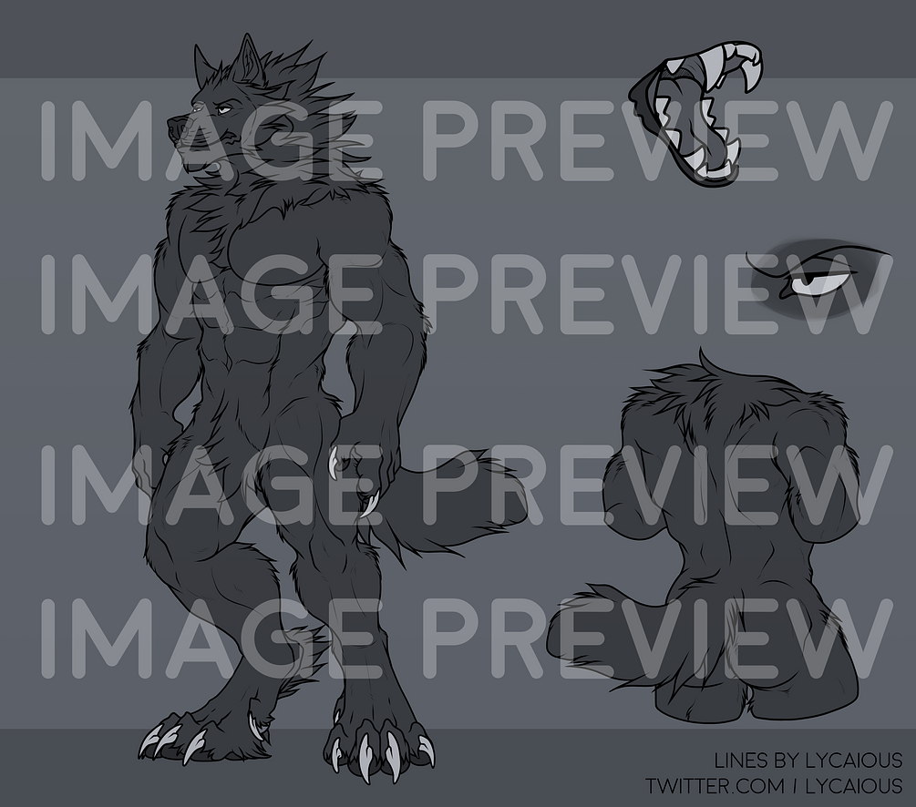 Werewolf Base by Lycaious