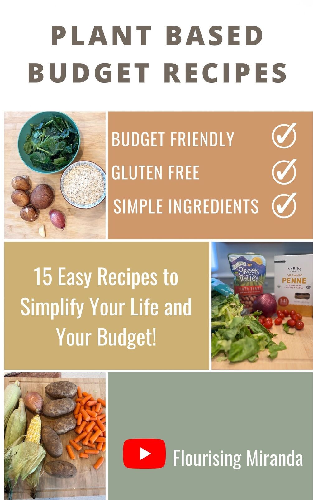 PLANT BASED BUDGET RECIPES
