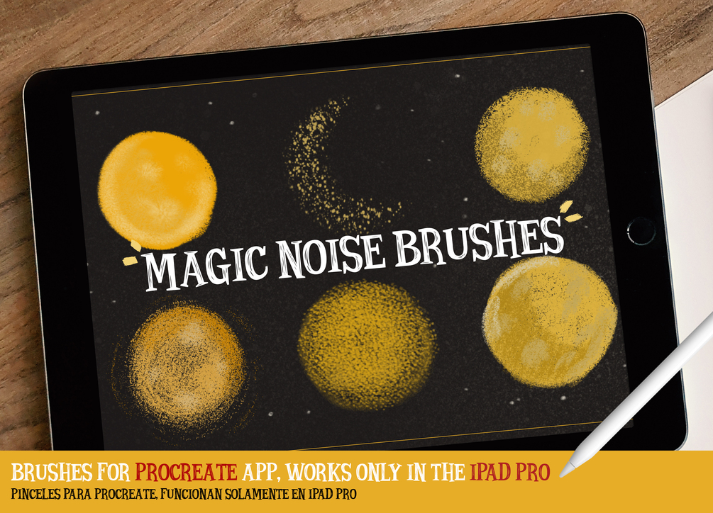 magic noise brushes procreate